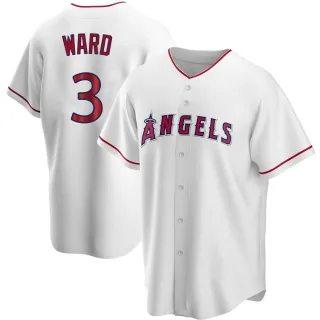 Youth Los Angeles Angels #3 Taylor Ward Number Cream 2022 City