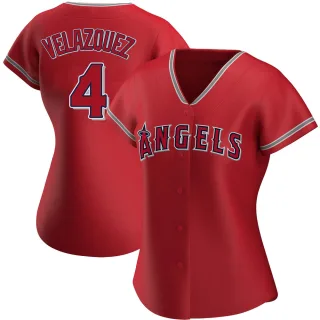 Top-selling Item] Andrew Velazquez 4 Los Angeles Angels Cream 2022