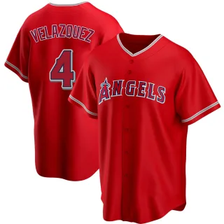 Los Angeles Angels Andrew Velazquez Cream 2022 City Connect